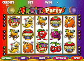 Ajuda - Casino - Fruit Party