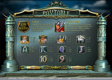 valkyrie_paytable