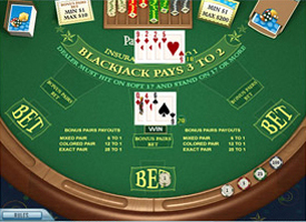 Playtech cashback blackjack