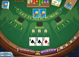 How to deal let it ride poker